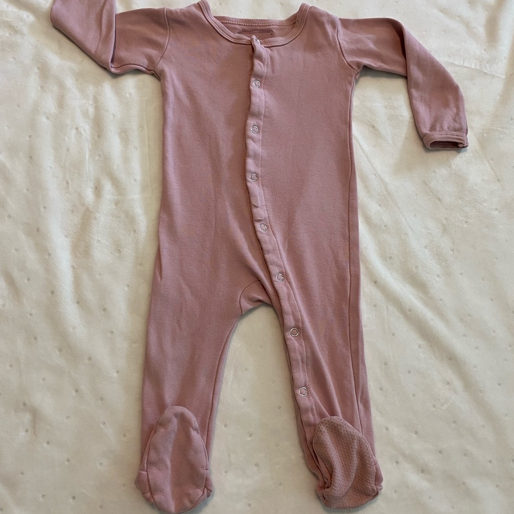 L’ovedbaby organic cotton sleeper 12-18 mo girl